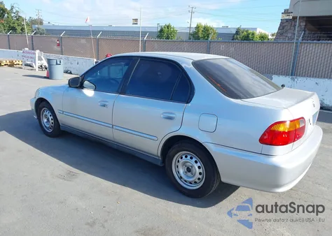 2000 Honda Civic Value Package z USA, uszkodzony, nr VIN 2HGEJ661XYH544150